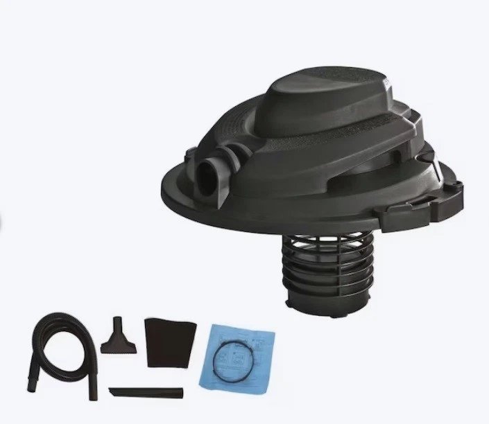 2HP Wet/Dry Shop 5-Gallon Bucket Lid Vacuum with Accessories